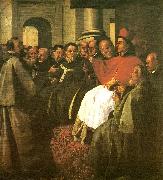 buenaventura at the council of lyon Francisco de Zurbaran